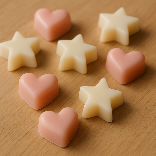 ♥ Heart Shaped Wax Melts - Set of 6 ♥