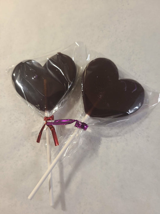 ♥ Large Heart Lollipops ♥