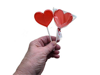 ♥ Large Heart Lollipops ♥