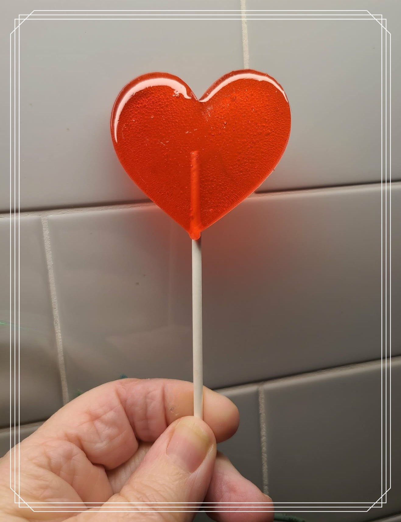 ♥ Large Heart Lollipops ♥