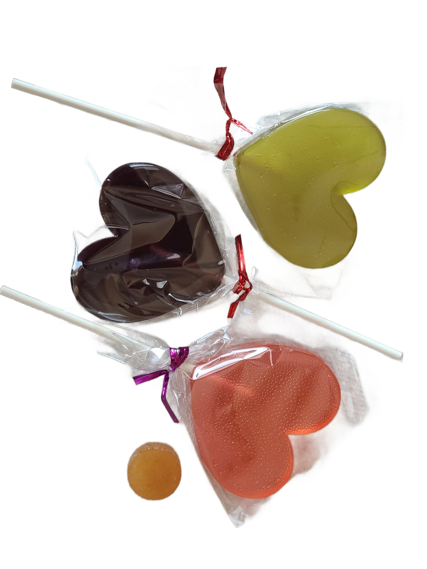 ♥ Large Heart Lollipops ♥
