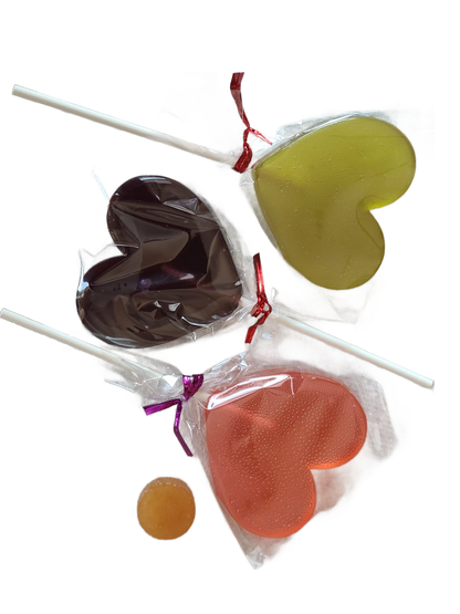 ♥ Large Heart Lollipops ♥