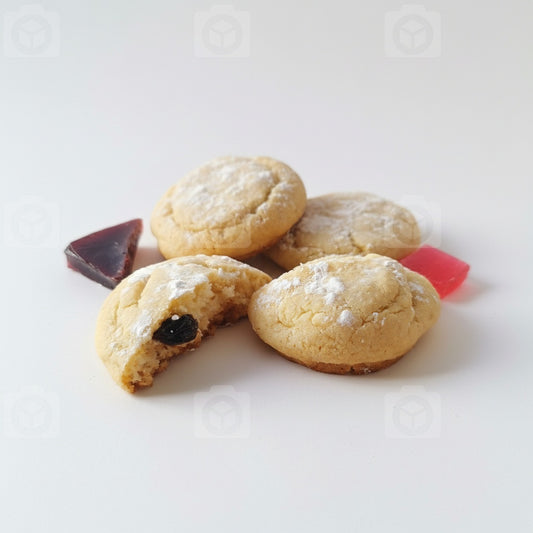 ♥ Snow Kissed Cookies – Fresh, Handmade Batch of 24 ♥